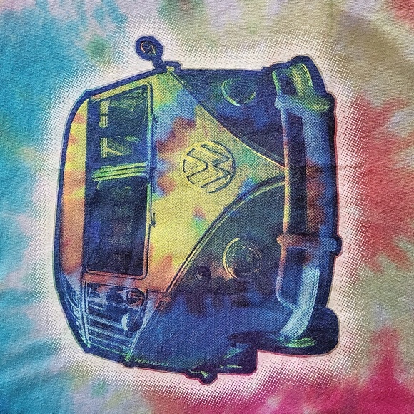 VW brand tye dye t-shirt Size XL - Picture 3 of 4